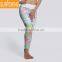 Compression Gym Leggings Fashion Design Sports Sublimation Printing Yoga Wear