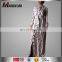 Modern Dubai Style Kebaya Shirt Islamic Dress Abaya Muslim Shirt Long Printing Abaya For Office Lady Latest Burqa Design