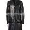OEM Latest Longline Leather Coats Styles For Women, Pakistan
