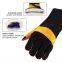 Welding Leather Double Layer Gloves Heat Shield Cover Guard Safe Protection Gloves