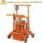 Mobile Manual Hollow Cement Block Making Moulding Machine in Philippines