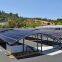 Powder Spray Paint Residential Solar Carport Waterproof
