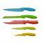China promotion hot sale non stick coating stainless steel knives set
