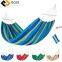 Hammock with Spreader Bar Double/Single Garden Swing Sleeping Bed Portable Outdoor Camping Garden Hanging Chair