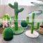 Amazon ebay Hot sell! Pet shop accessories wholesale price fashion cactus plant toys Cactus cat climbing frame tree toys