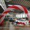 Hot Sale Candy Canes Arches Xmas Ornaments Cheap Christmas Archway Semicircle Inflatable Arch