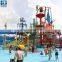 Aqua Town Park Castel For Swimming Pool Customized Bounce House Water Slide