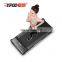 YPOO 3CM coin thin aluminum body design folding mini walker walking electric home treadmill