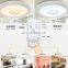 modern luxury crystal ceiling light dining room 2 colors changed LED ceiling lamp