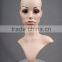 Plastic head mannequin Female Realistic head Model H1051