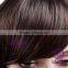 Long curly hair more inclined bang fluffy lifelike wig hair perm set of Africa