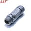 M12 4pin assembly circular  electric wire cable  ip68 waterproof power connector