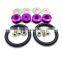 Universal Aluminum Quick Release Fasteners Car Trunk Fender Bumper Hatch Lid Kit