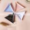 White Black Pink Blue Triangle Plastic Sorting Rhinestone Charm Tray for Art Beads Nail Art Rhinestones Gems Diamond Storage