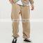 wholesale fashionable causal 100% cotton trousers heavy solid color custom men's joggers