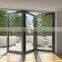 CBMmart Sound/Heat Insulation Thermal Break UPVC Aluminum Bifold/Folding Patio Doors