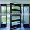 China supplier cheap price modern style exterior wood pivot door with glass