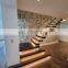 Wood Steps Glass Railing System Stairs Floating Staircase