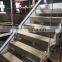 High Quality Interior Customize Design Wooden Solid Floating Staircase
