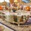 High Quality Luxury Leather Royal Sofa Set Furniture Living Room
