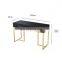 2 Drawers Vanity Dressing Table Stool Set with LED Bulbs