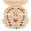 Tooth Box Organizer Baby Save Milk Teeth Wood Storage For Boys Girls First Gifts
