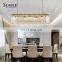 Good Quality Indoor Decoration Fixtures Home Cafe Villa Crystal LED Chandelier Light