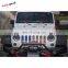 Grill Inserts Mesh American Flag Matte Steel Mesh Grille Grid for 2007-2018 Jeep Wrangler JK JKU