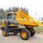 FCY 50 Full Hydraulic Agricultural Site Dumper Truck Construction Mini Dumper 4X4 Diesel Euro 3 for Sale with CE/EPA