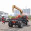Factory supply and low price 6.3 ton hydraulic truck crane truck mounted crane