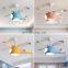 New Model Helicopter Aircraft LED Ceiling Fan Light With Remote Control for Kids Bedroom Pendant Light