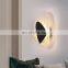 New Design Post-Modern Creative LED Wall Lamp for Home Decoration Golden Luxury Glass Indoor LED Sconce
