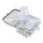 Wall mount ODF ODB white NAP solid ODP patent design IP65 ABS 12 core fiber distribution box