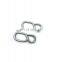 JRSGS Customized High Quality Rope Wire 8 Shaped Hook Steel Snap Hook Carabiner Rigging hardware hammock hook
