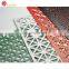 oval perforated metal mesh perforated copper sheet