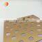 2018 hot sale 3 coating pvdf aluminum perforated metal screen sheet