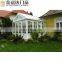 Glass House Winter Garden Aluminium Prefabricated Glass Sunroom For Solarium