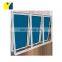 aluminum double glazed chain winder awning window for house