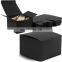 Customized Logo Luxury  Handmade Decorative Cosmetic Craft Gift Black Candle Paper Cardboard Packaging Boxes