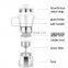 Heat Resistant Double-filtered Silver French Press Coffee moka espresso coffee pot maker Coffee Maker