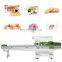 Flat Price Hamburger Rice Cake Burger Small Flow Cookie  Wrap Biscuit Round Bread Pack Machine With Tray