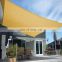 Low MOQ PU Coated UV Resistant Heavy Duty Polyester 16x16ft Square Sun Shade Sails
