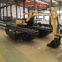 High Quality Amphibious Excavators with Additional Side Pontoons and Spuds