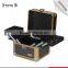 2016 New Design Professional Aluminum portable display makeup portable make up case cosmetics station