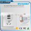 Universal 5V 2A EU AC Travel LED Light dual USB Wall Charger for iPhone 6 6S for Samsung Galaxy S5 S6 S7 Cell Phones Adapter