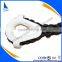 black polyester nylon 3 strand twist anchoring rope for ship
