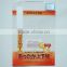 Clear plastic OPP printed self adhesive flat bags for packing