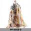 Women's Print Chinese Rose Scarves Shawl Large Size180*90cm Voile Soft Wraps