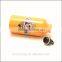 Good price best quality aluminum yellow water bottle with a tiger logo