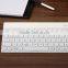 Ultra-Slim Universal Bluetooth Keyboard For IOS/Android/Windows (White)